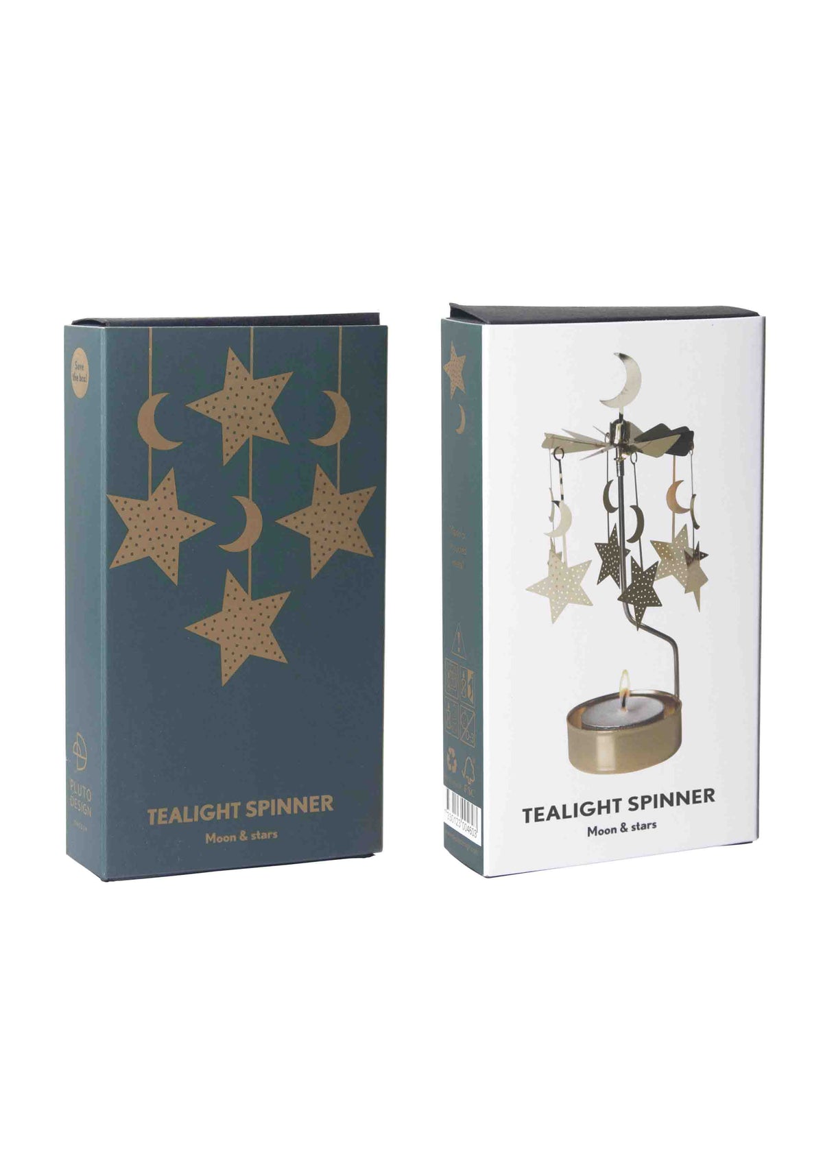 Moon &amp; Stars Tealight Spinner