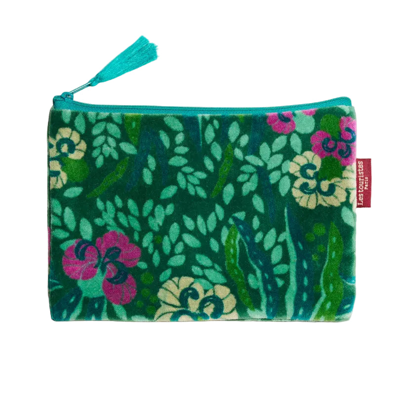 Medium Makeup Bag - Allegria Green