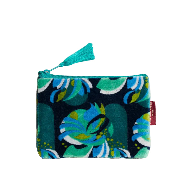 Small Makeup Bag - Split Navy
