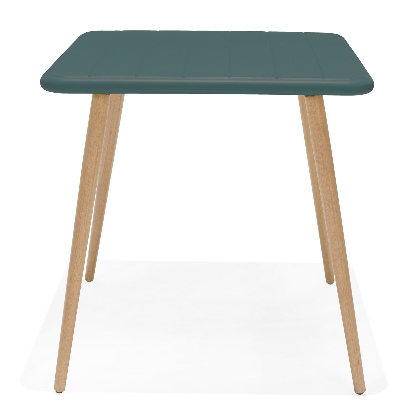 Nassau Square Bistro Table and Chair Set - Dark Green