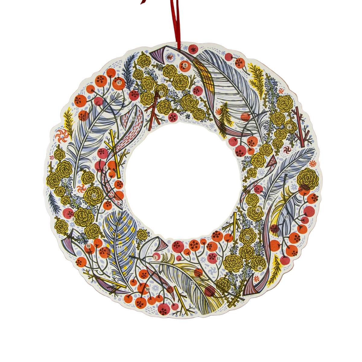 Wreath Advent Calendar