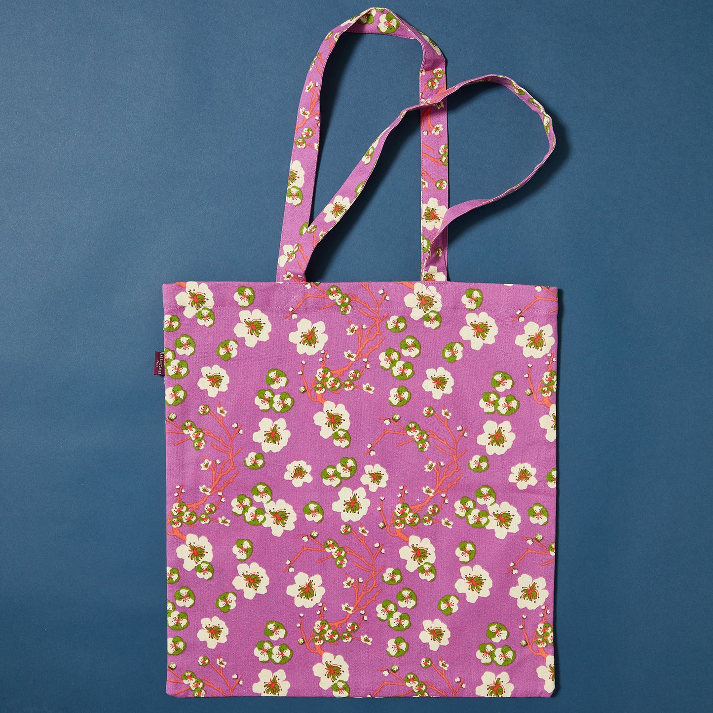 Cotton Tote Bag - Blossom Purple