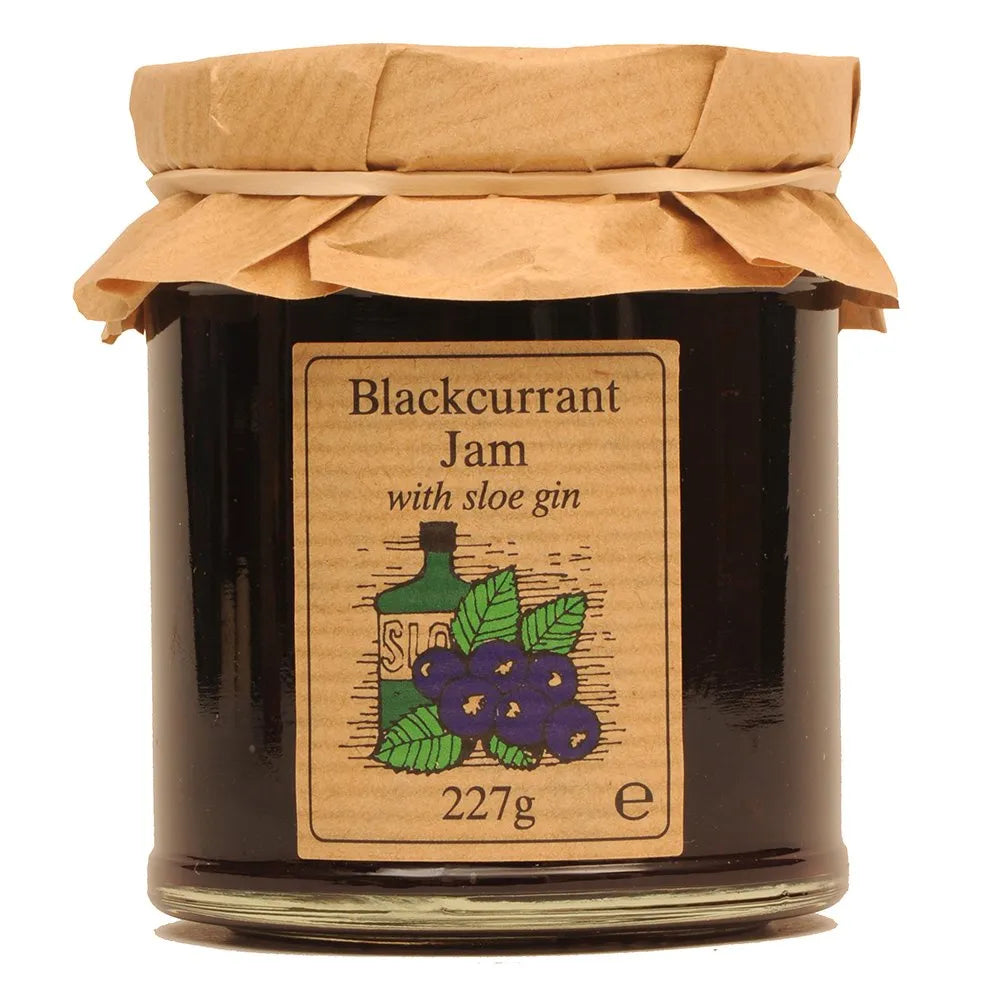 Edinburgh Preserves - Blackcurrant Jam with Sloe Gin