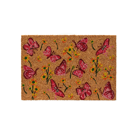 Butterfly Coir Doormat