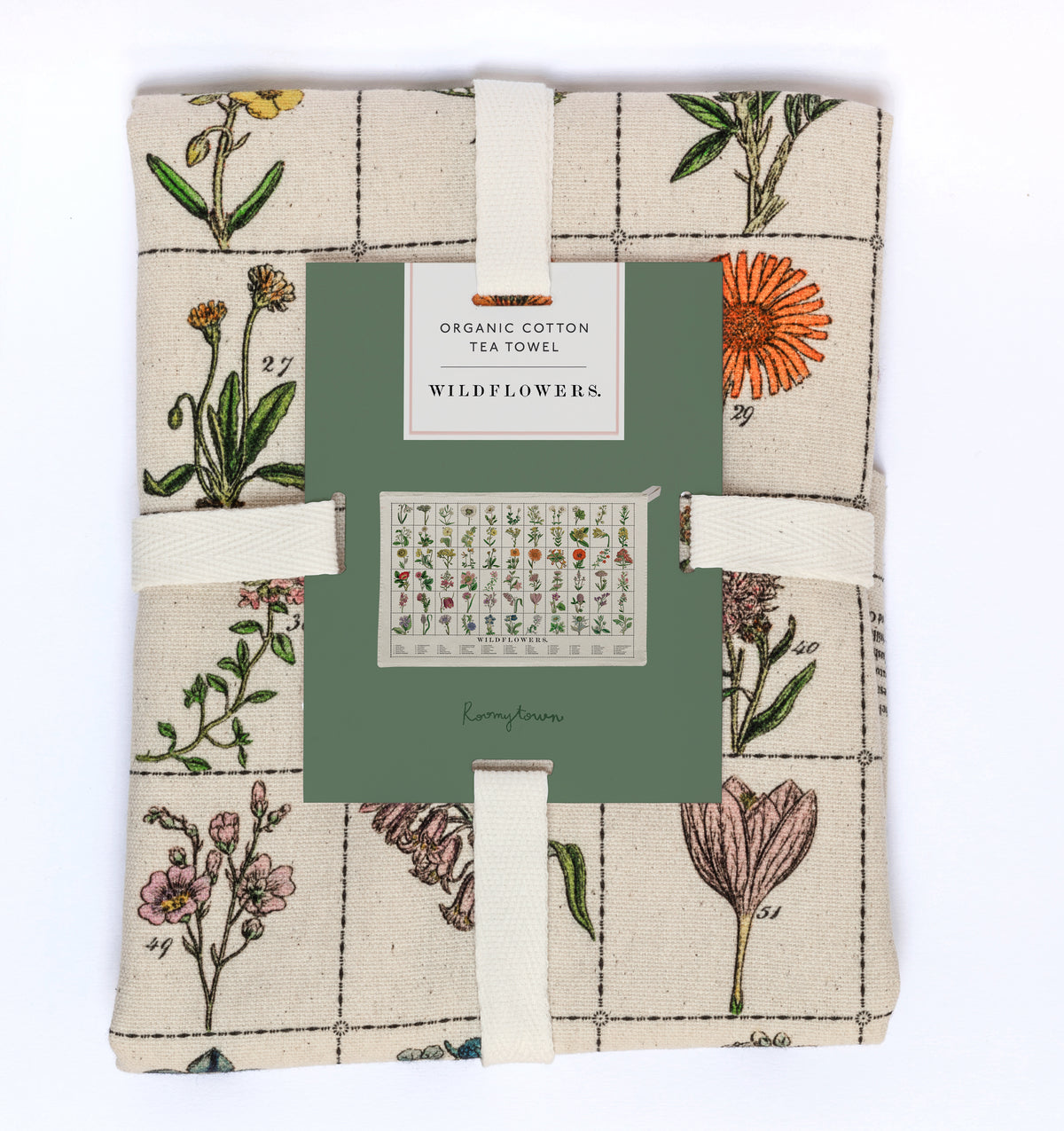 Wildflower Cotton Tea Towel