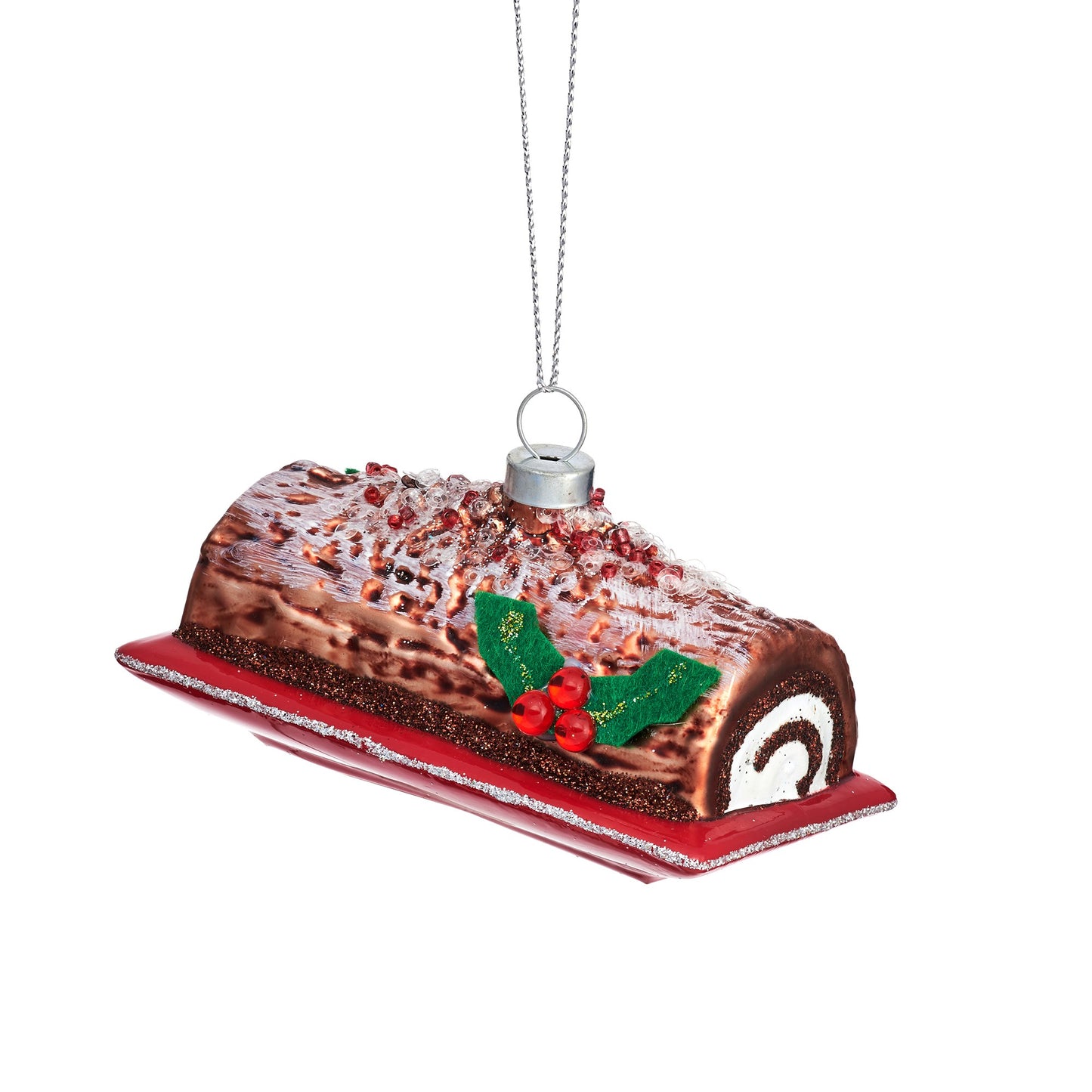 Chocolate Log Bauble