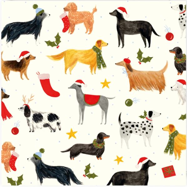 Christmas Dogs 10 Pack Christmas Cards