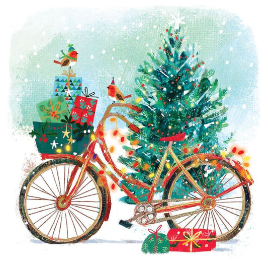 Christmas Bike 8 Pack Christmas Cards