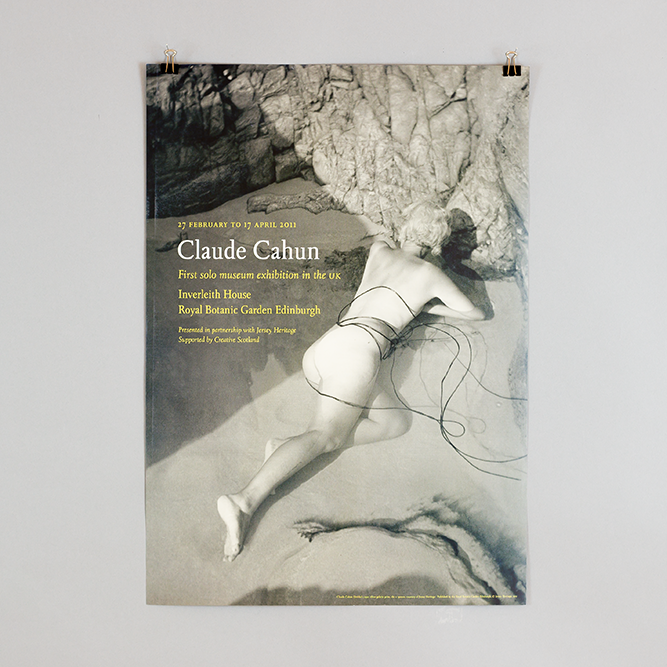 Claude Cahun - Nude at Beach