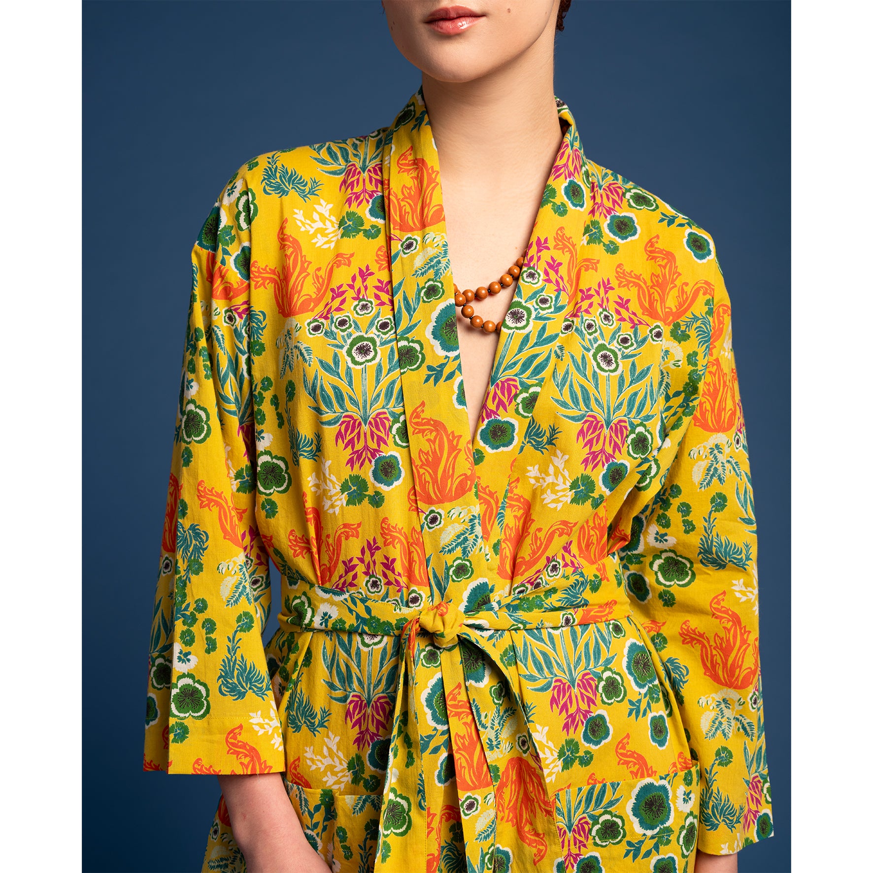 Cotton Gown - Gold Swainston