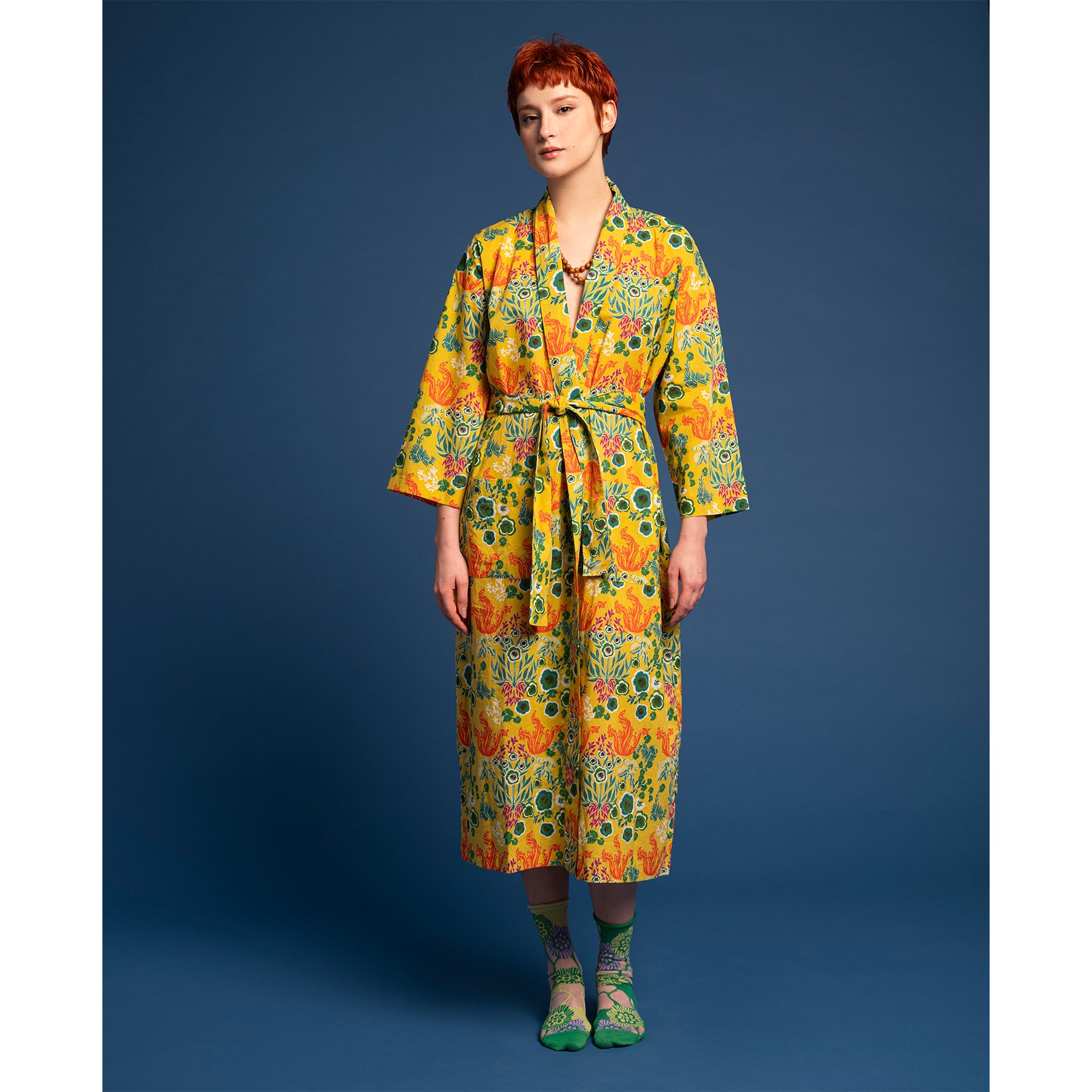 Cotton Gown - Gold Swainston