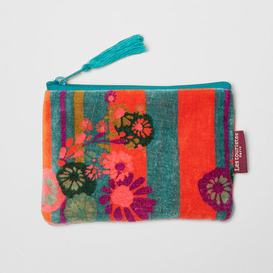 Small Velvet Pouch - Dundee Orange