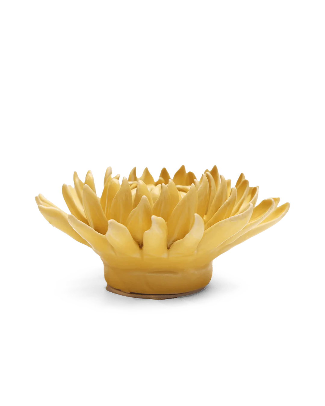 Ceramic Flower - Canary Yellow Sarah Mum