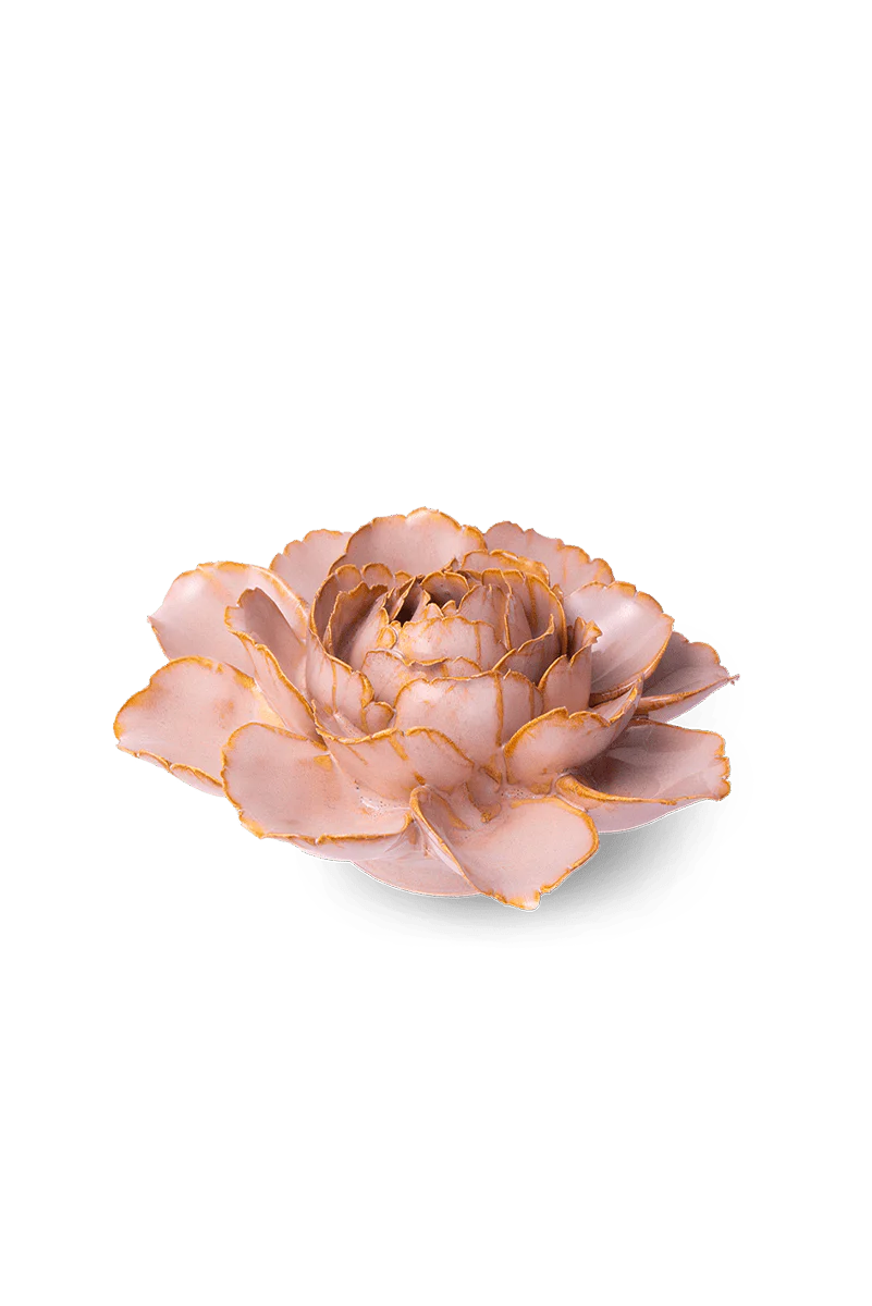 Ceramic Flower - Pink Camellia