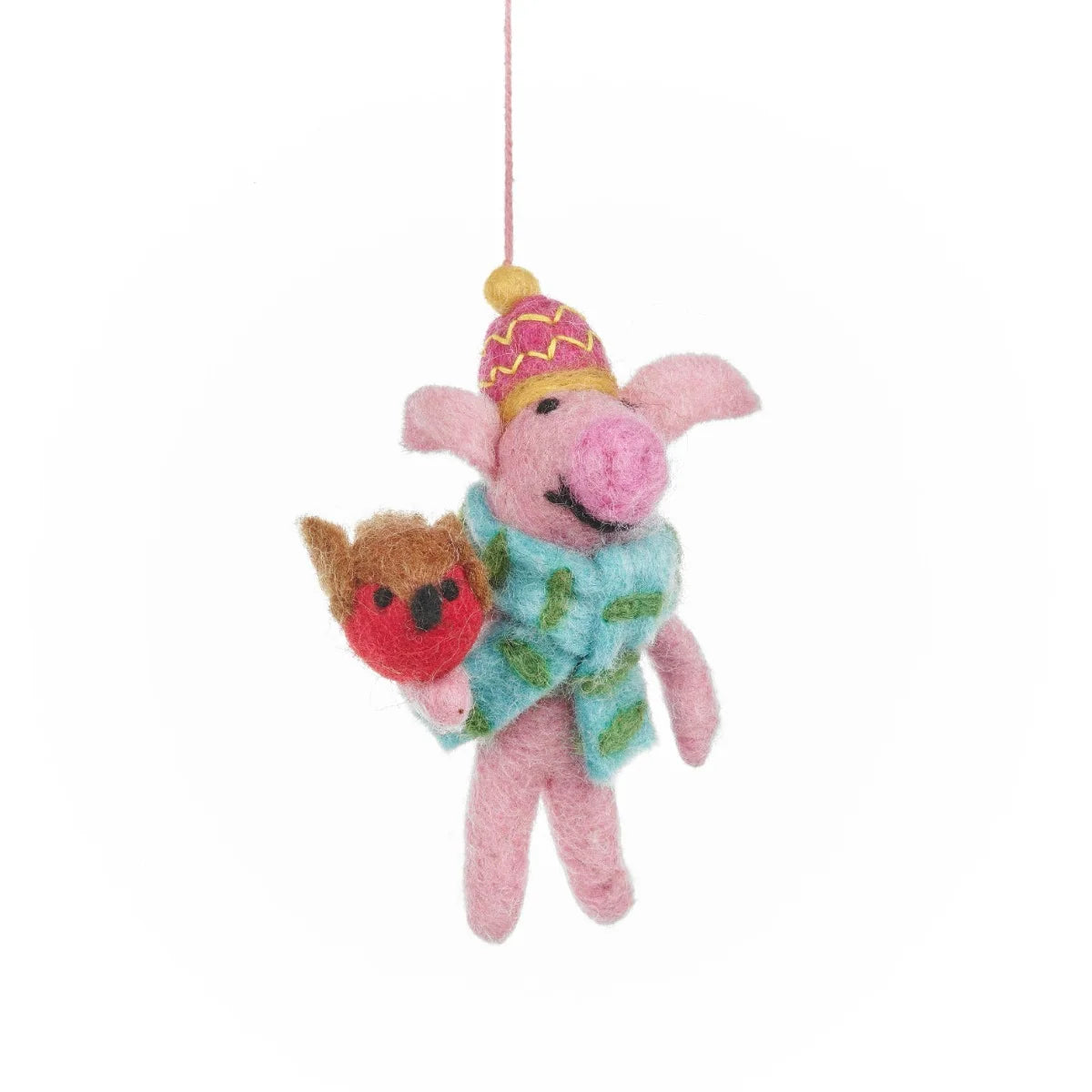 Porky Noel Pig Hanging Decoration