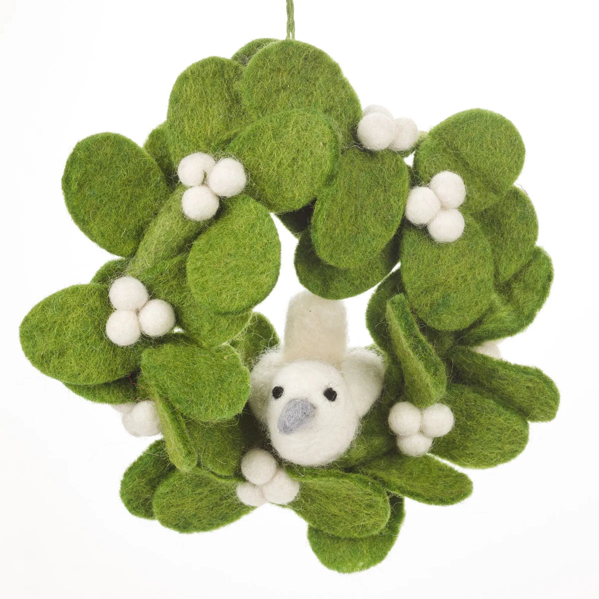 Mini Mistletoe with Dove Wreath