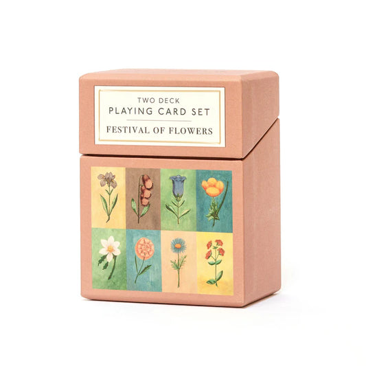 Festival of Flowers Playing Cards - Two Decks