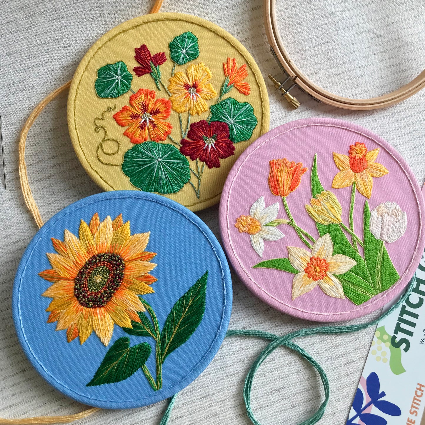 Introduction to Floral Embroidery