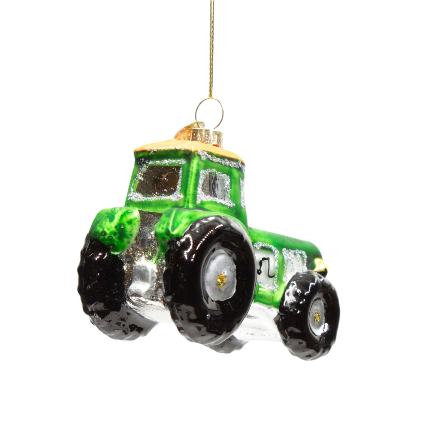 Tractor Bauble - Green