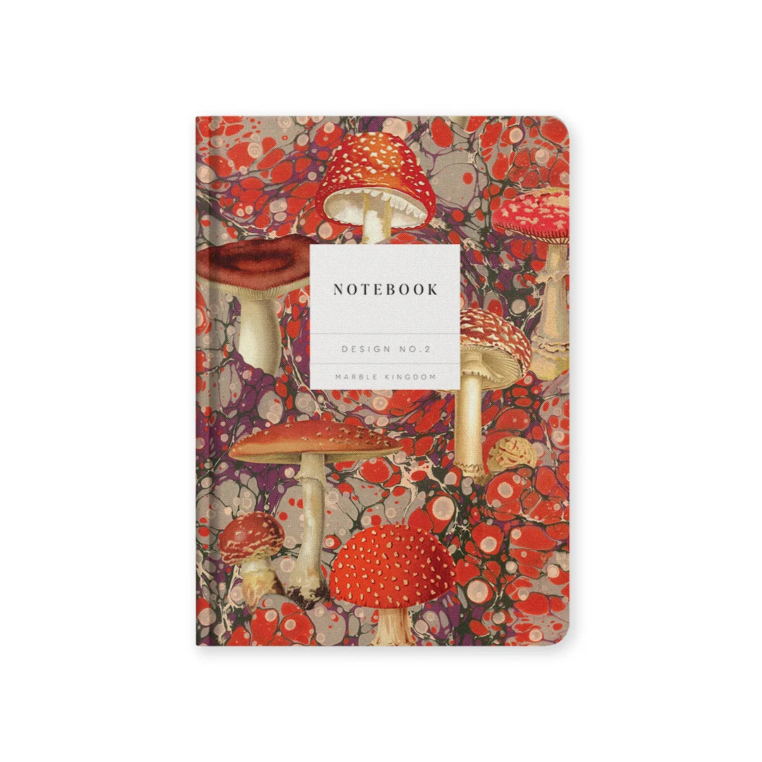 Hardback Notebook -  Marble Fungi No.2