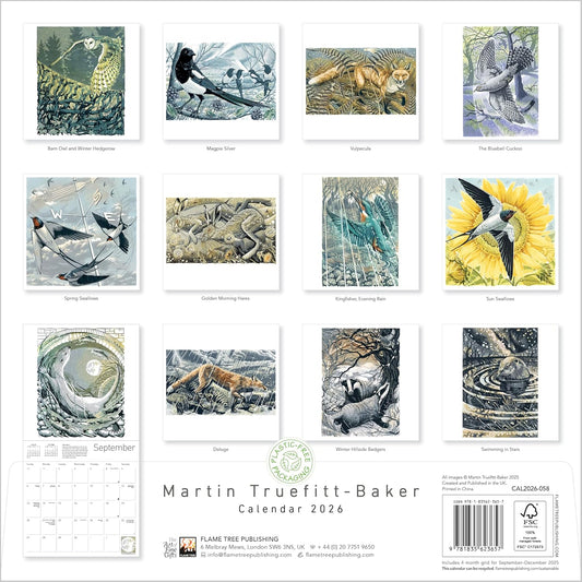 Martin Truefitt-Baker Calendar 2026