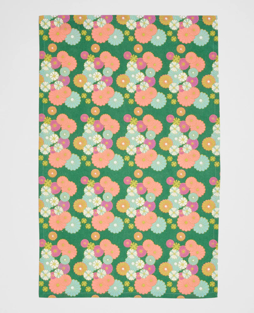 Mellow Green Tea Towel