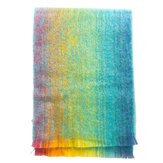 Scarf Mohair Aqua