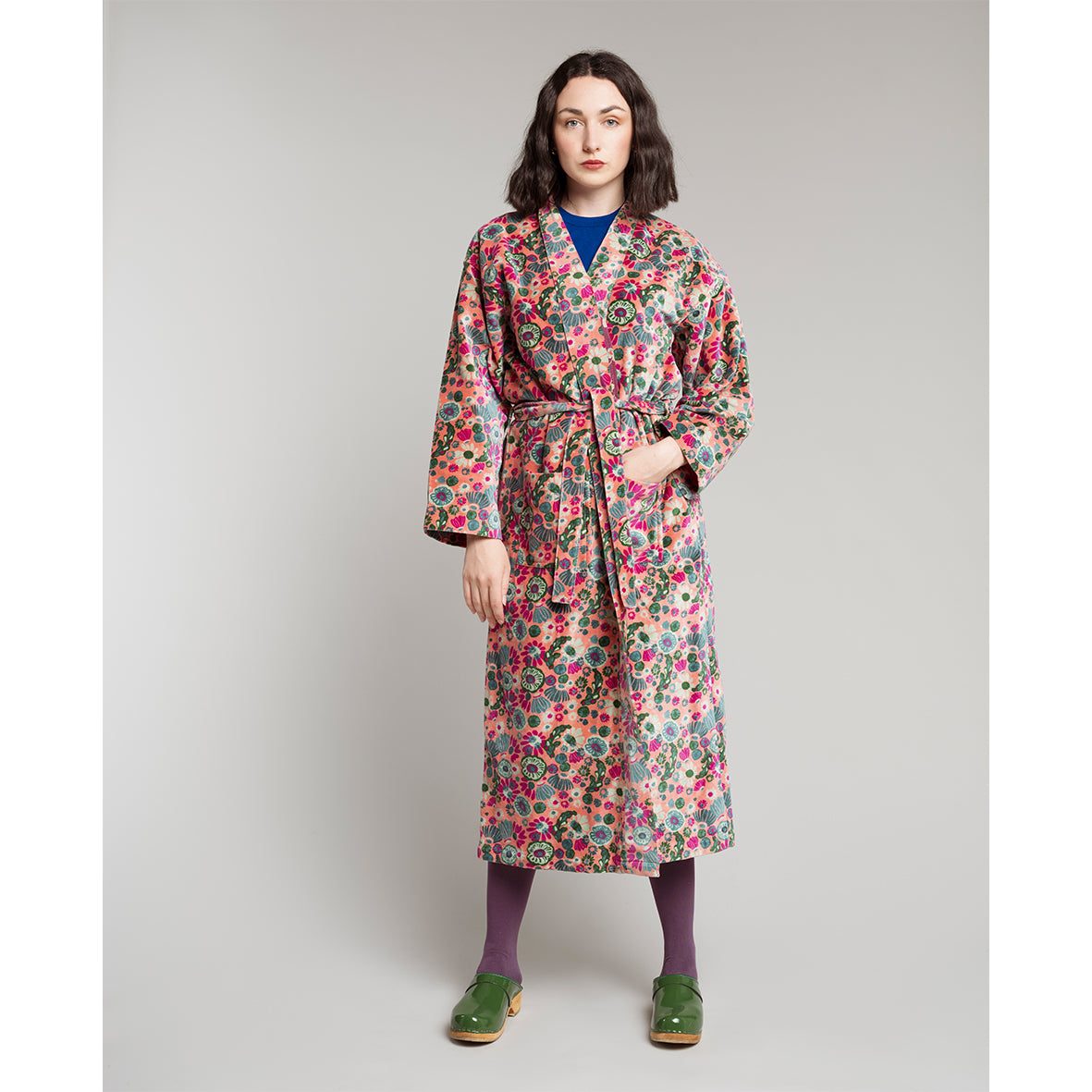 Velvet Robe - Molly Coral