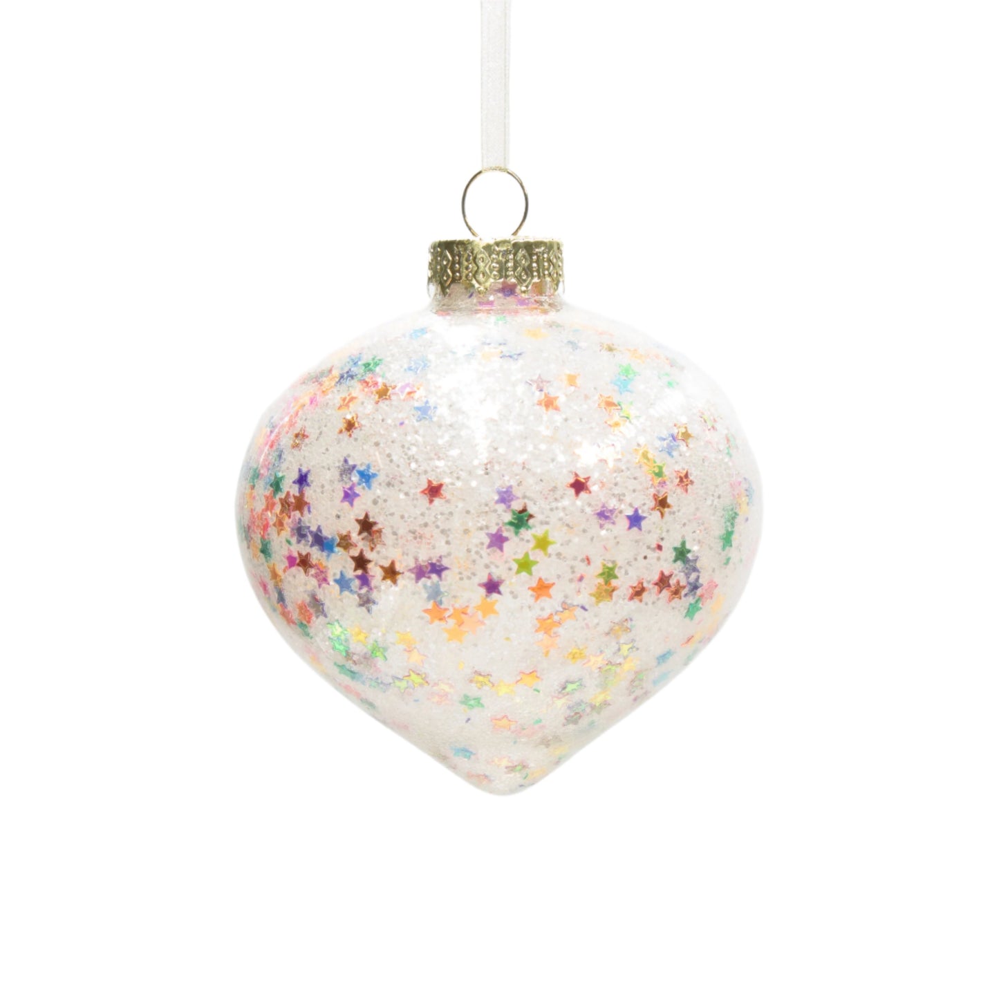 Confetti Star Baubles - Assorted