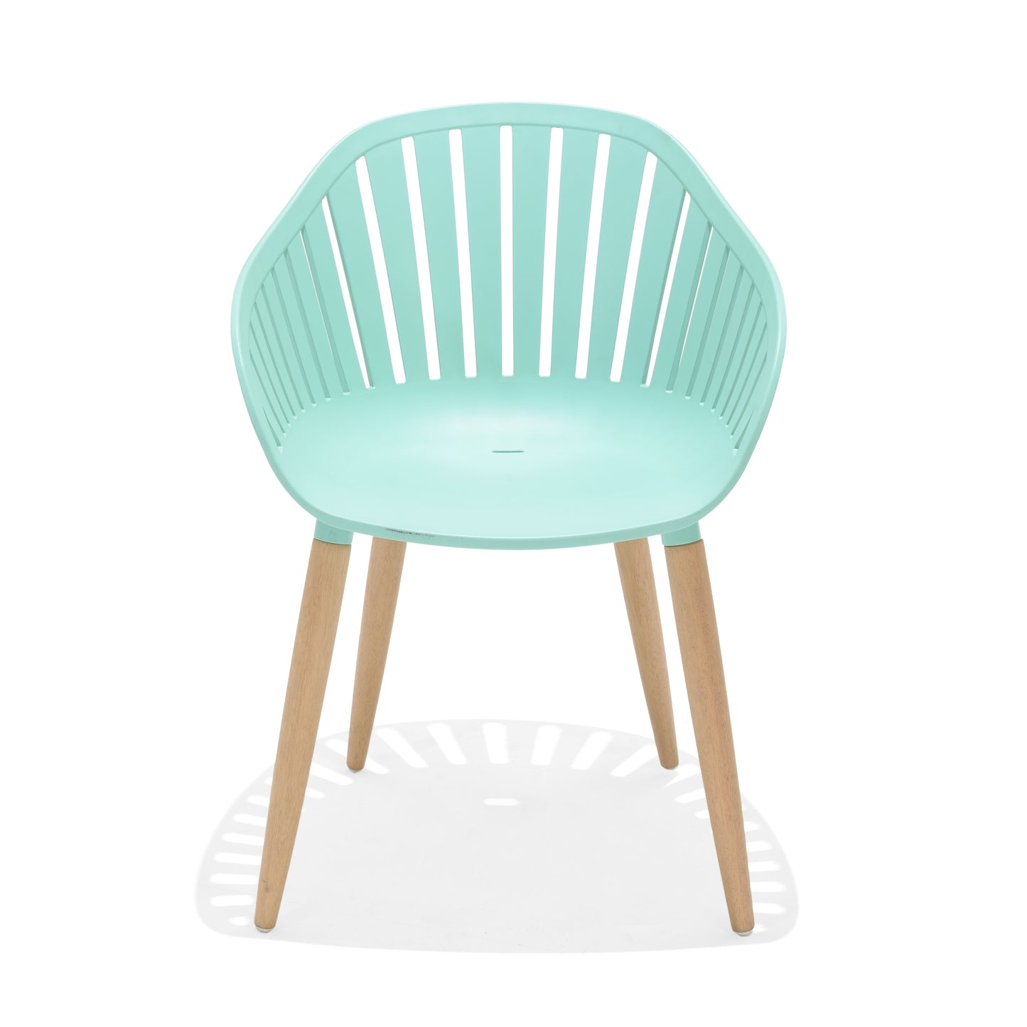 Set of 2 Recycled Carver Chair - Mint Green