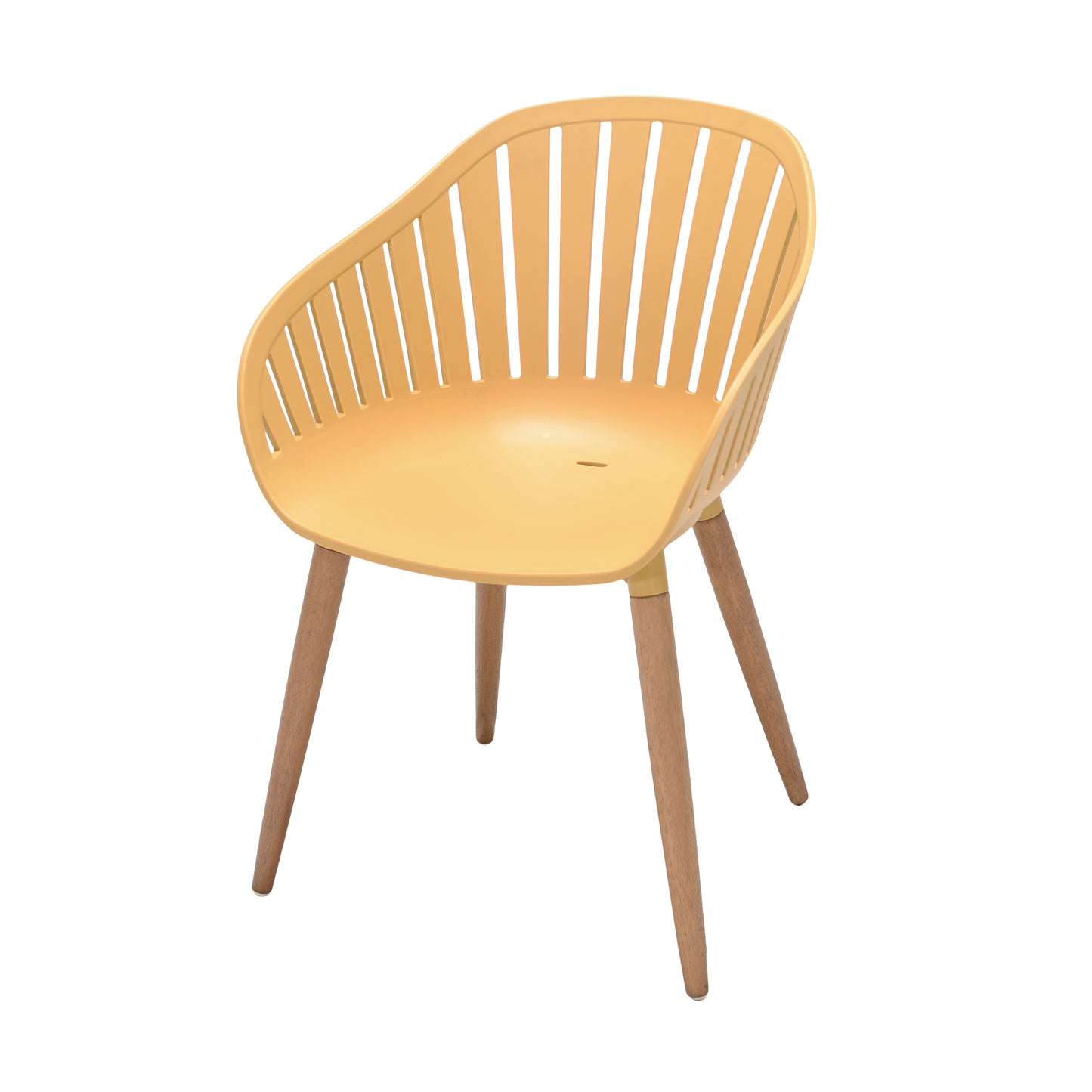 Set of 2 Recycled Carver Chairs - Honey