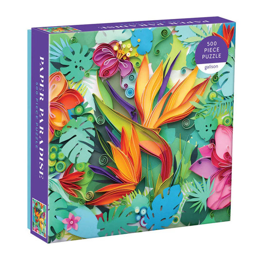 Paper Paradise: 500 piece jigsaw puzzle