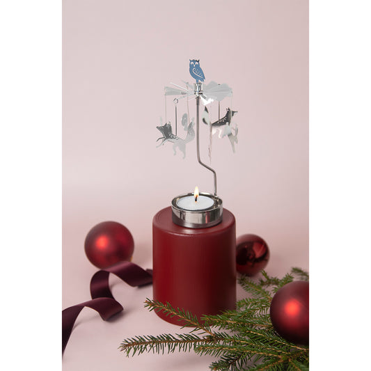 Rotary  Candle Holder - Forest Animals