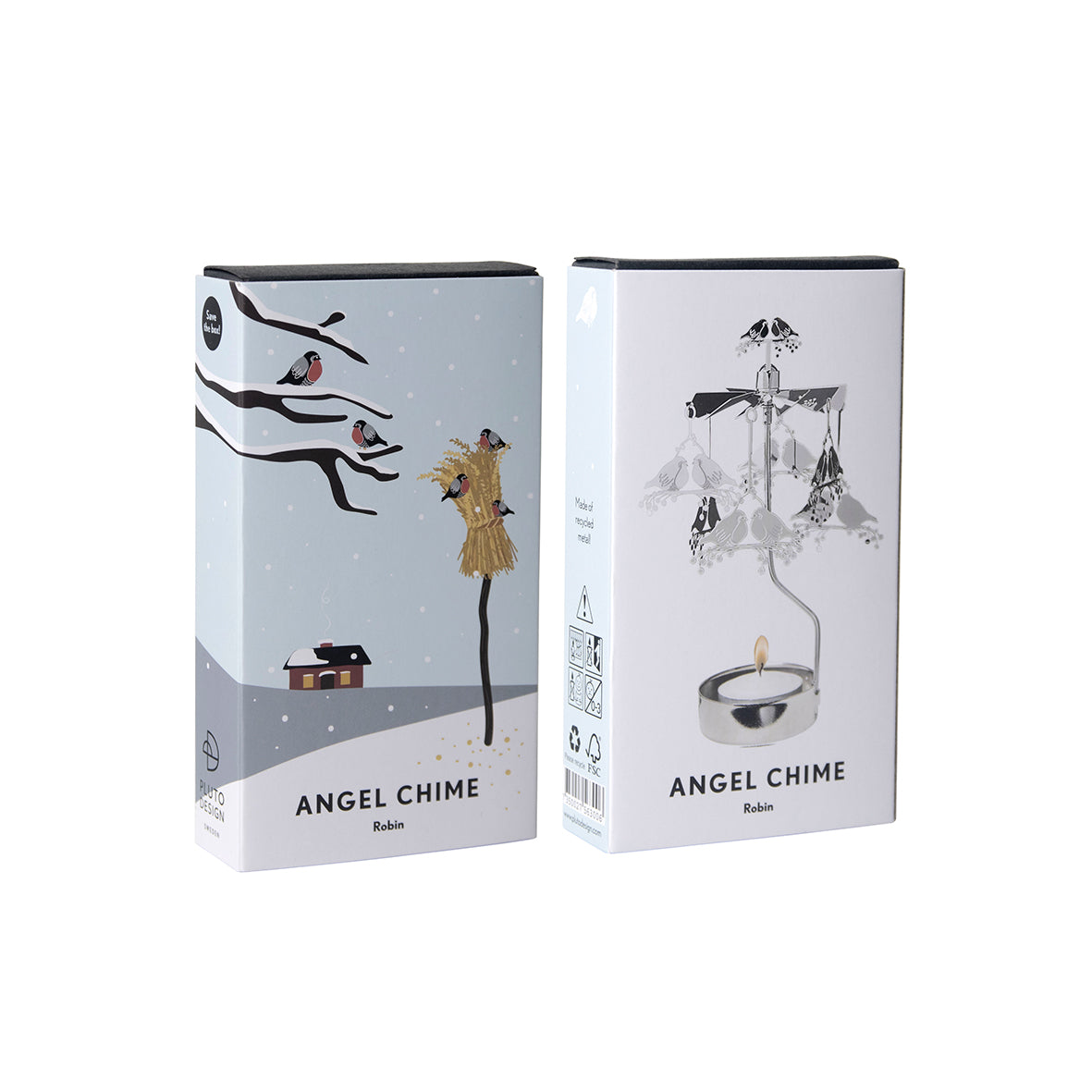 Rotary Candle Holder - Robin