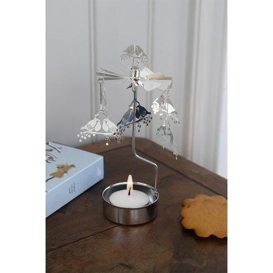 Rotary Candle Holder - Robin