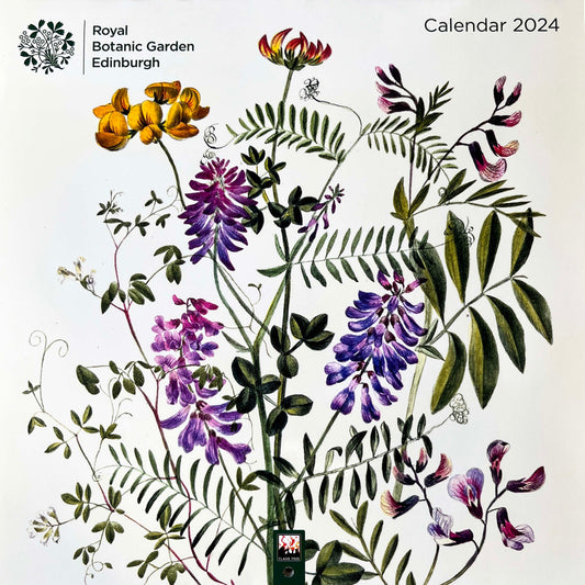 Royal Botanic Garden Edinburgh 2024 Wall Calendar
