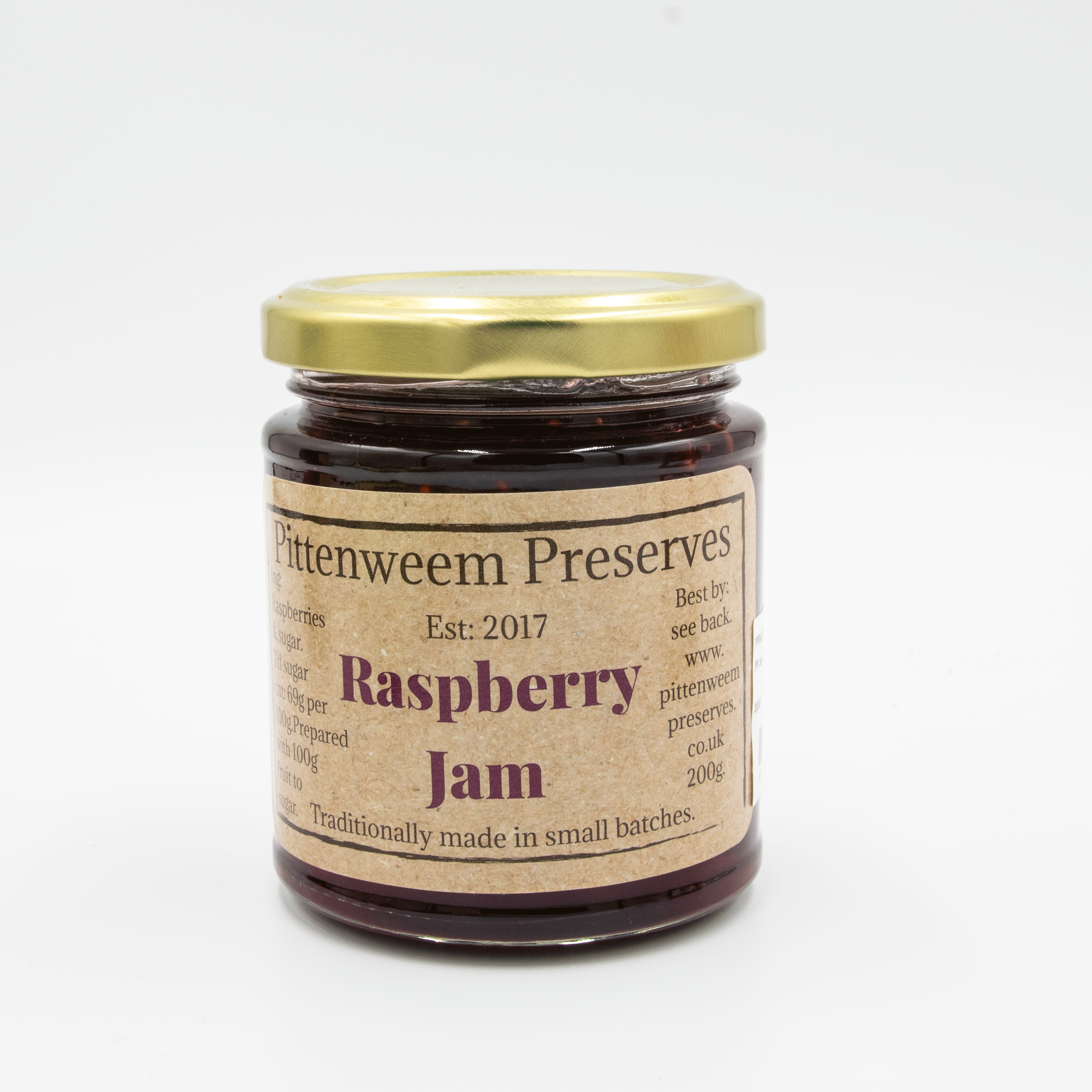 Pittenweem Preserves - Raspberry Jam