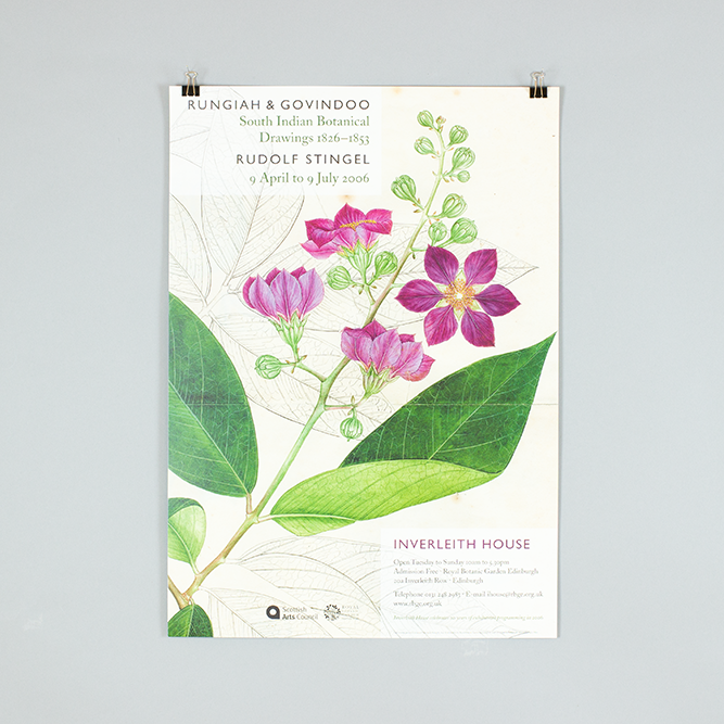South Indian Botanical Drawings 1926-1853 by Rungiah &amp; Govindoo / Rudolf Stingel