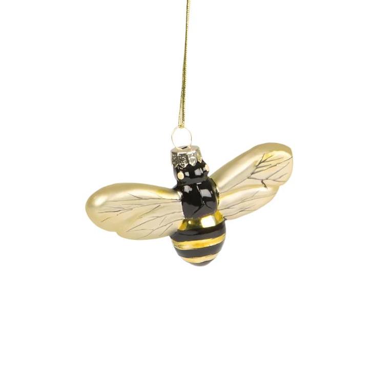 Golden Bee Bauble