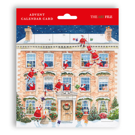 Santa's Delivery Advent Card