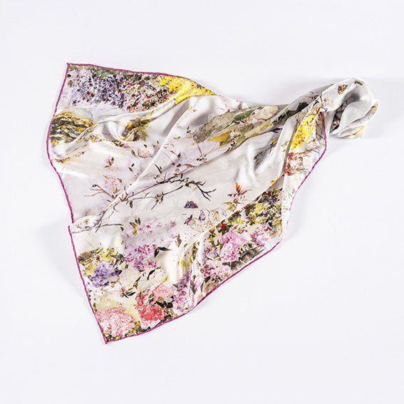 Limited Edition 'Reawakenings' Silk Scarf by Annie Broadley