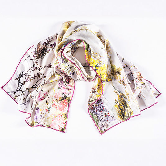 Limited Edition 'Reawakenings' Silk Scarf by Annie Broadley
