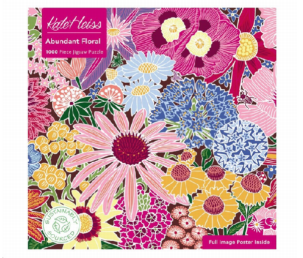 Abundant Floral: 1000 piece jigsaw puzzle