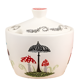 Toadstool Sugar Pot with Lid