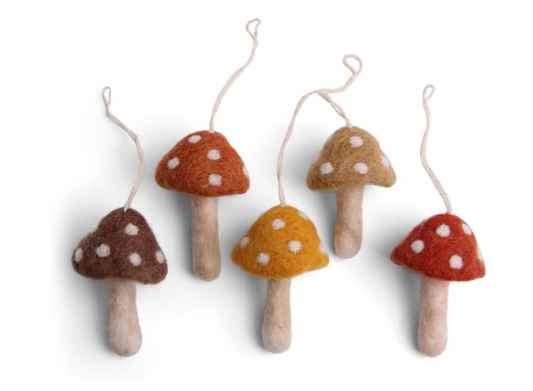 Rusty Red Mushrooms 5pk