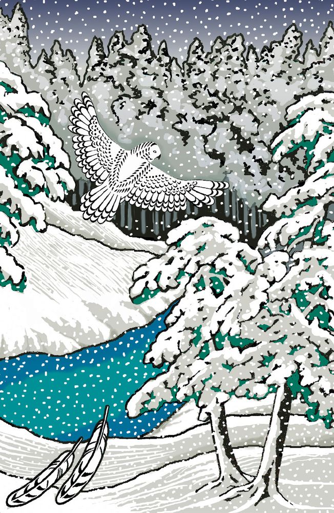 Snowy Night Boxed Cards - Pack of 20