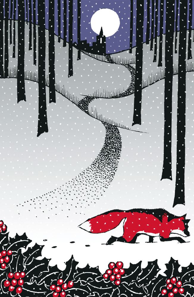 Snowy Night Boxed Cards - Pack of 20