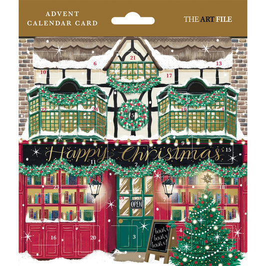 St Nicholas Street Advent Card