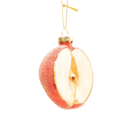 Frosted Apple Bauble