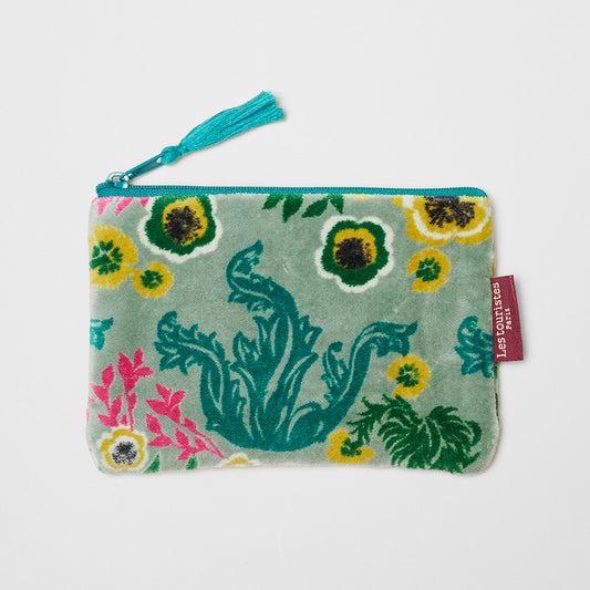 Small Velvet Pouch - Swainston Green